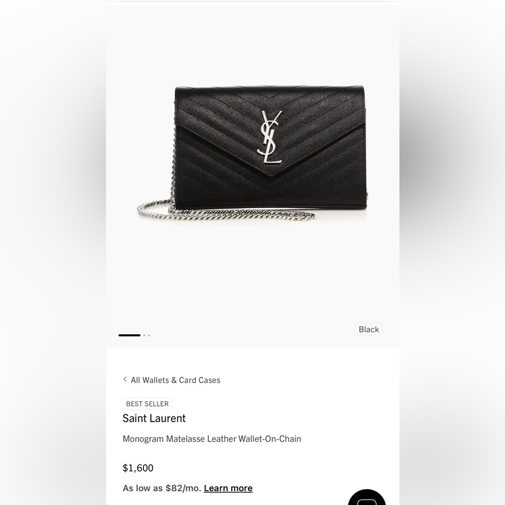 YSL chain crossbody brand new with tags